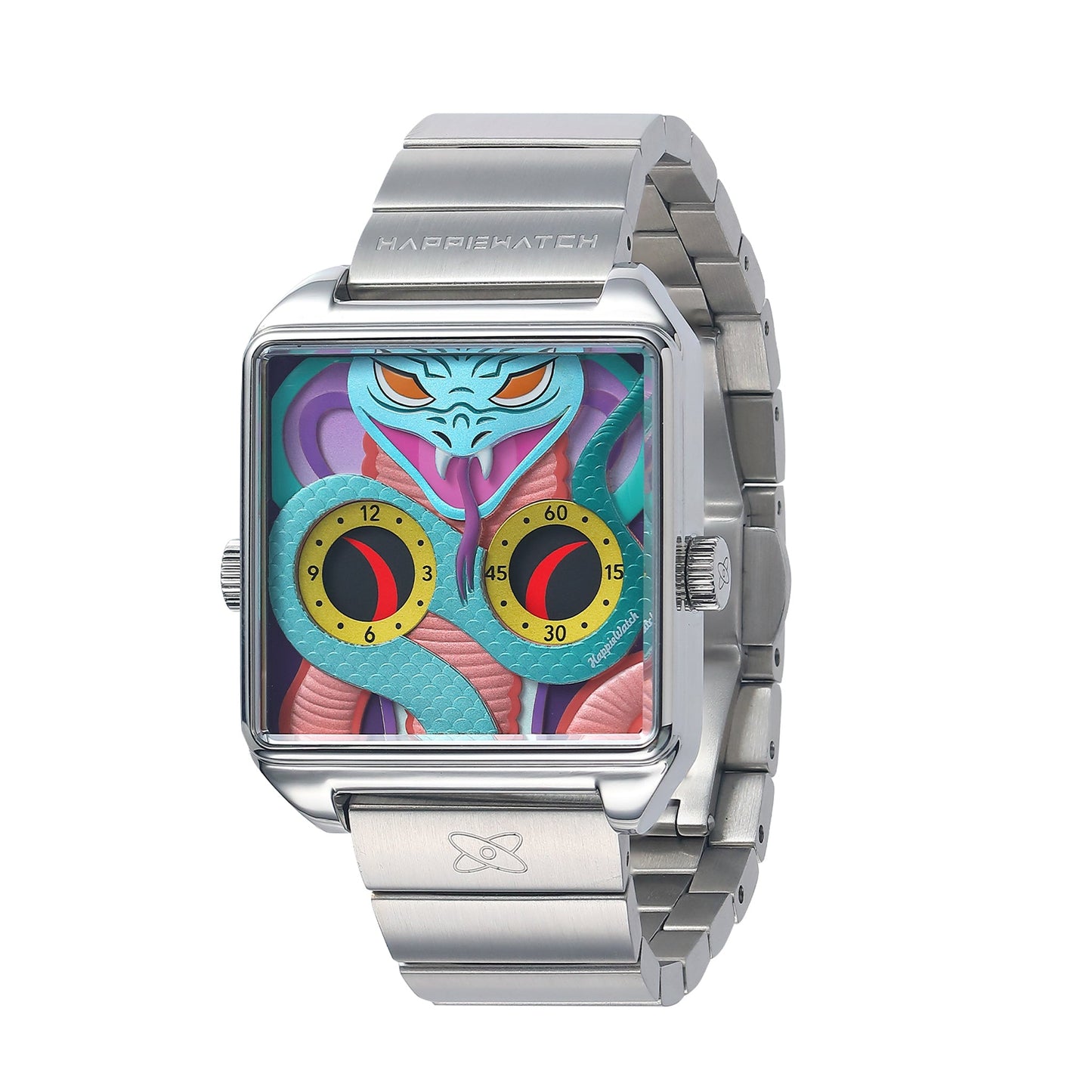 HappieWatch Silver Serpent Watch HappieWatch