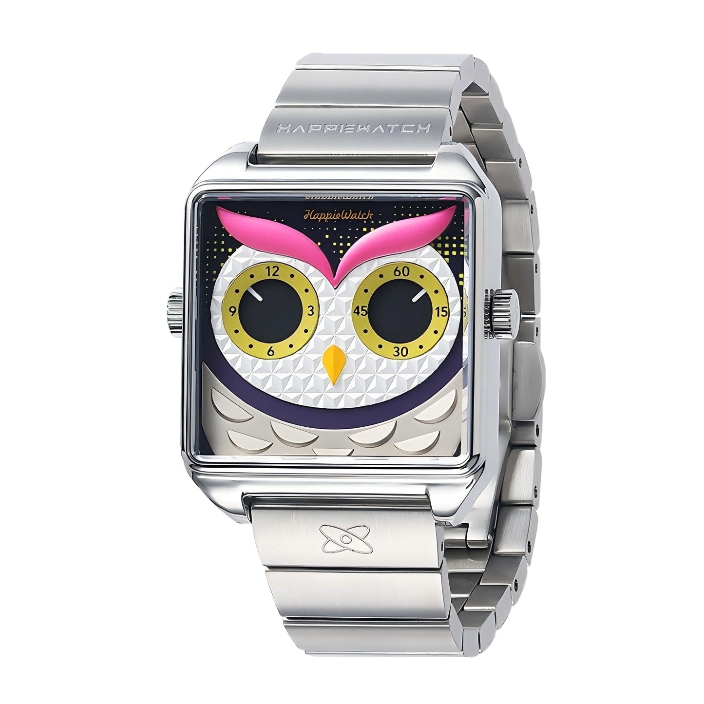 HappieWatch Silver Owl Watch HappieWatch
