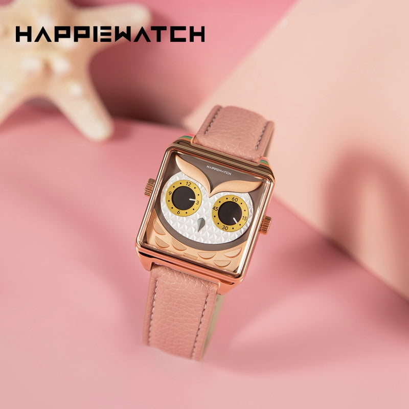 【New】Pink Owl - HappieWatch
