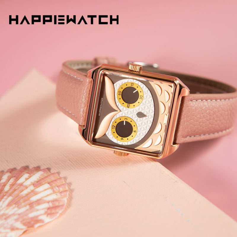 【New】Pink Owl - HappieWatch