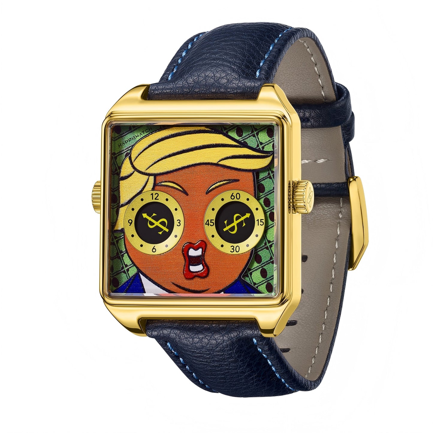 HappieWatch The Don A Trump Caricature Watch HappieWatch