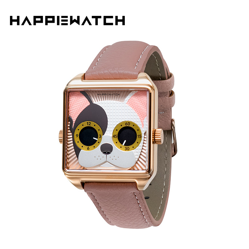 【NEW】Pink Bulldog - HappieWatch