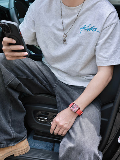 HappieWatch 2025 Red Snake Watch HappieWatch