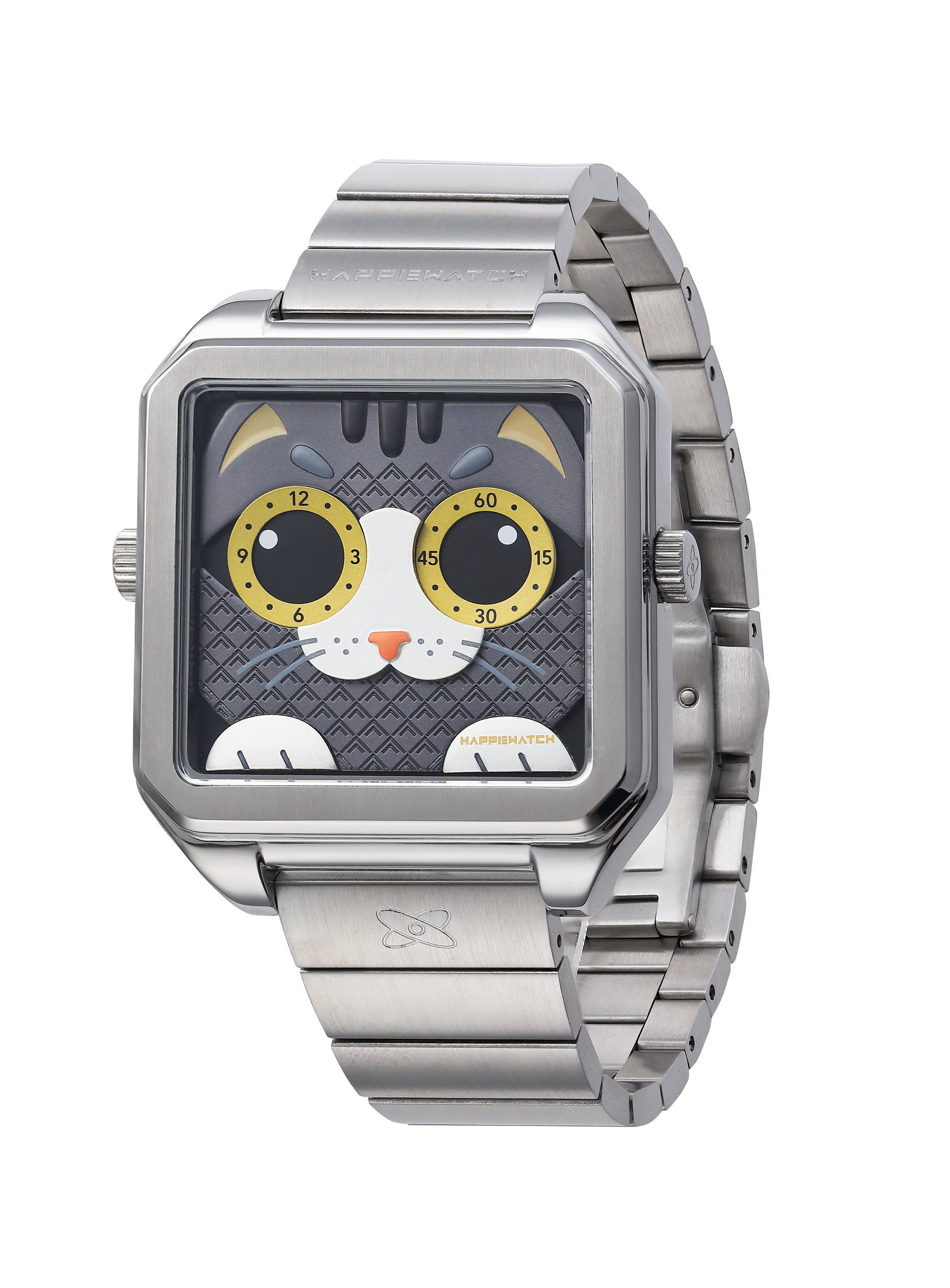 HappieWatch The Shadow Walker A Cool Grey Cat Watch HappieWatch