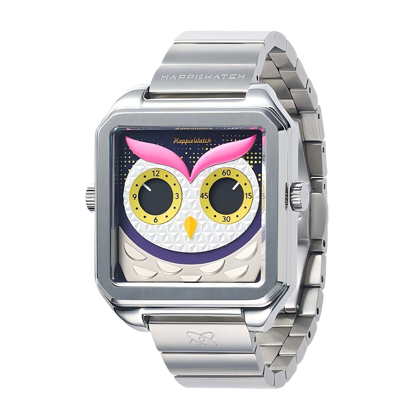 HappieWatch Silver Owl Watch HappieWatch