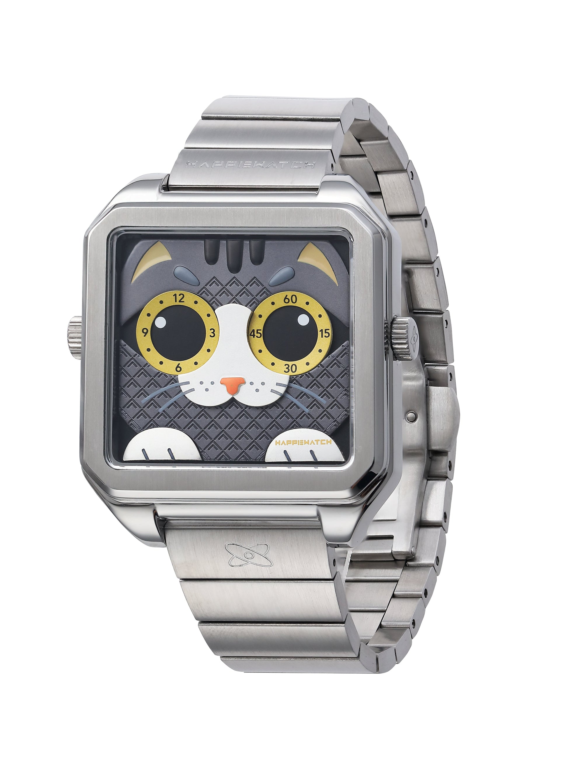 HappieWatch The Shadow Walker A Cool Grey Cat Watch HappieWatch