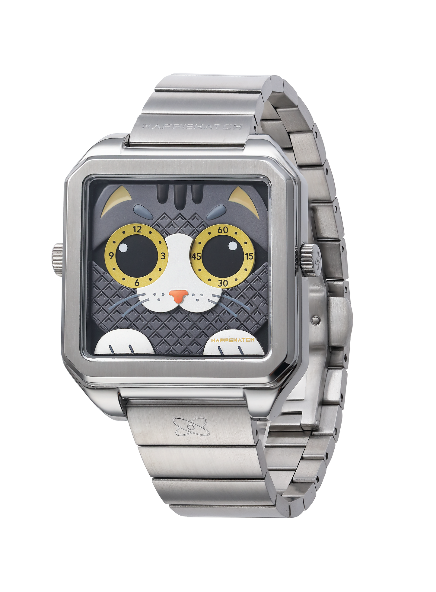 HappieWatch The Shadow Walker A Cool Grey Cat Watch HappieWatch