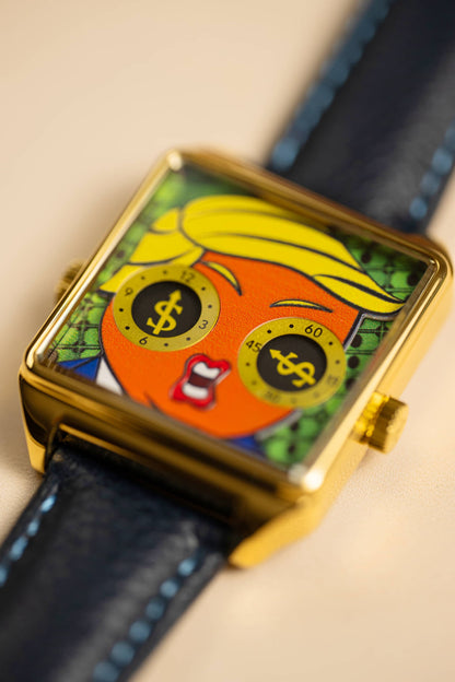 HappieWatch The Don A Trump Caricature Watch HappieWatch
