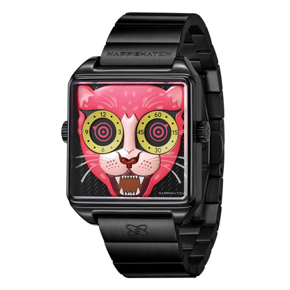 HappieWatch Pink Panther Spirit：Where Wild Style Meets Art