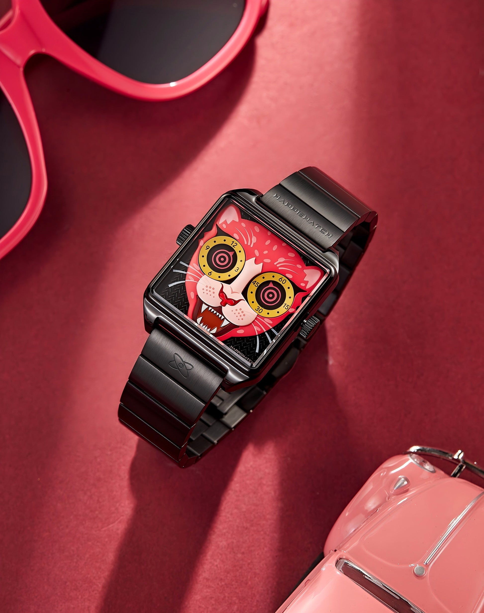 HappieWatch Pink Panther Spirit：Where Wild Style Meets Art HappieWatch