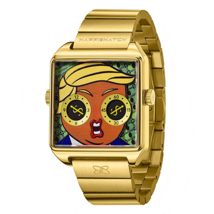 HappieWatch The Don A Trump Caricature Watch HappieWatch