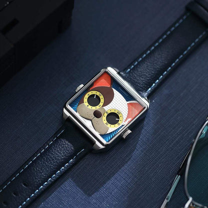Unisex wristwatch, cool watch, bull dog duke, HappieWatch