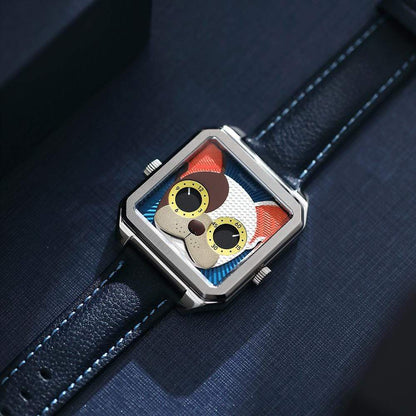 Unisex wristwatch, cool watch, bull dog duke, HappieWatch