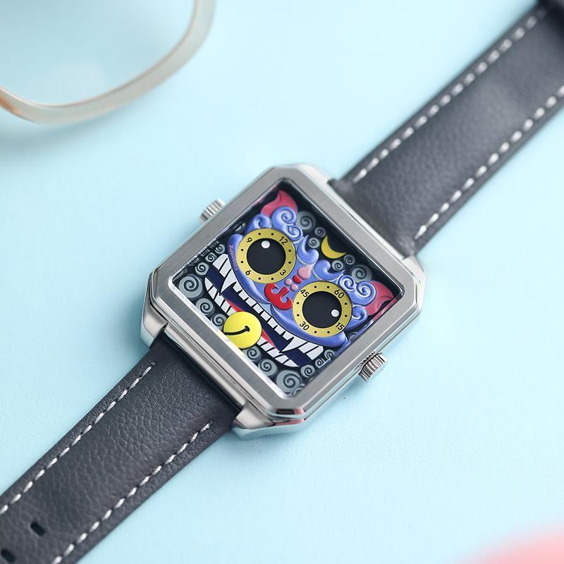 wristwatches, unisex watch, foo dog watch, HappieWatch