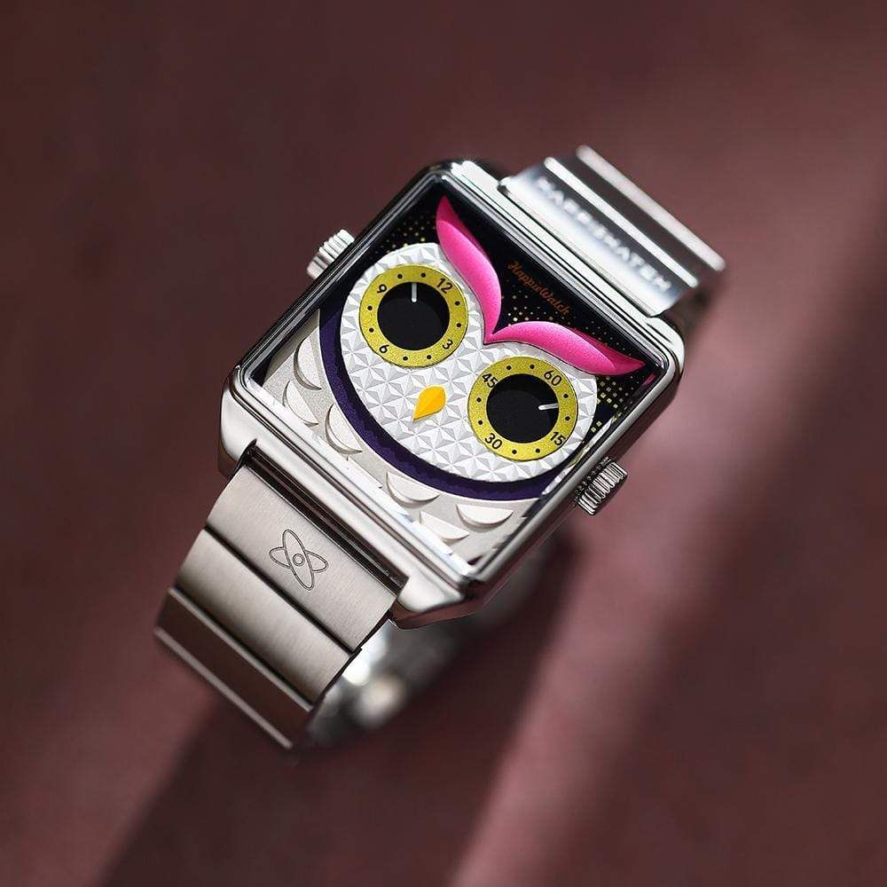 Unisex wristwatch, cool watch, owl cody, HappieWatch