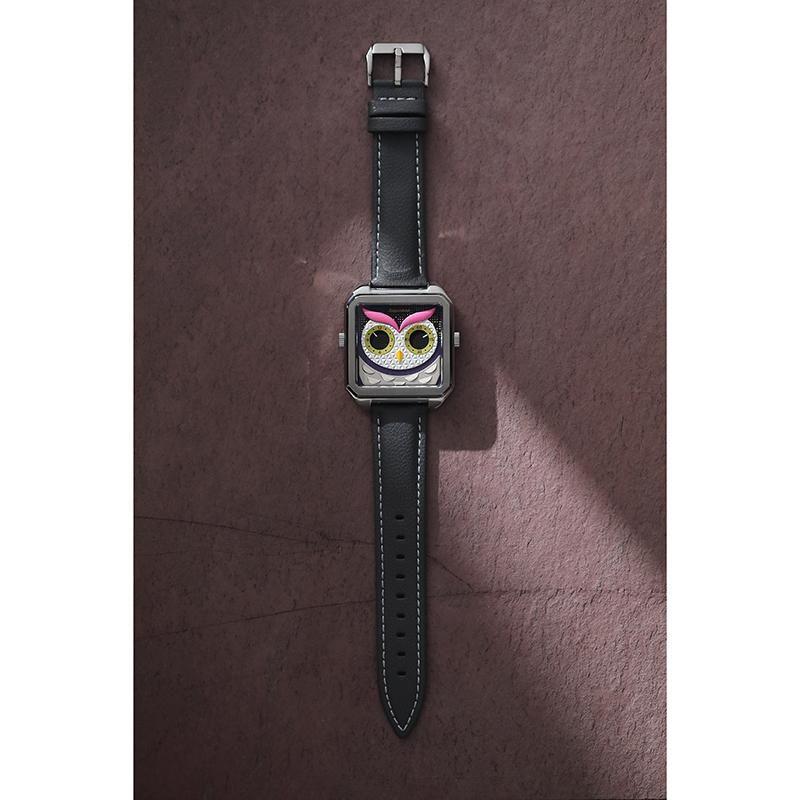 Unisex wristwatch, cool watch, owl cody, HappieWatch