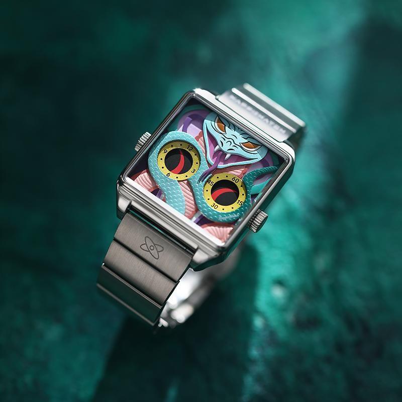 wristwatches, unisex watch, snake viper, HappieWatch