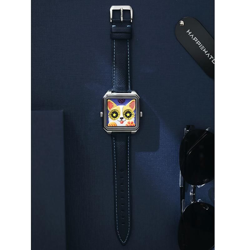 Unisex wristwatch, cool watch, corgi, HappieWatch