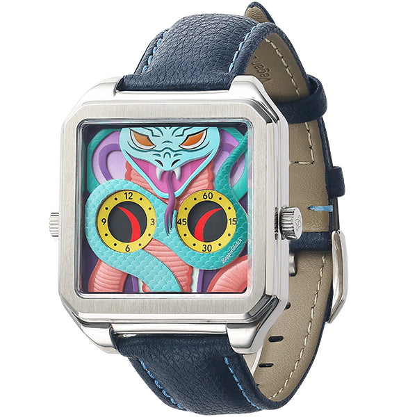 wristwatches, unisex watch, snake viper, HappieWatch